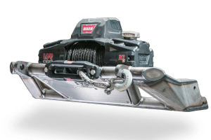 EVO Manufacturing KSPEC Pre Runner Front Winch Tube Bumper - Raw - JT/JL/JK