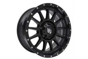 Pro Comp LRG 110 Rims Insomnia Satin Black Wheel 20x10 5x5 - JT/JL/JK