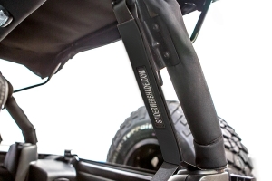 SpiderWebShade Seatbelt Silencers - Black - JK 4Dr 