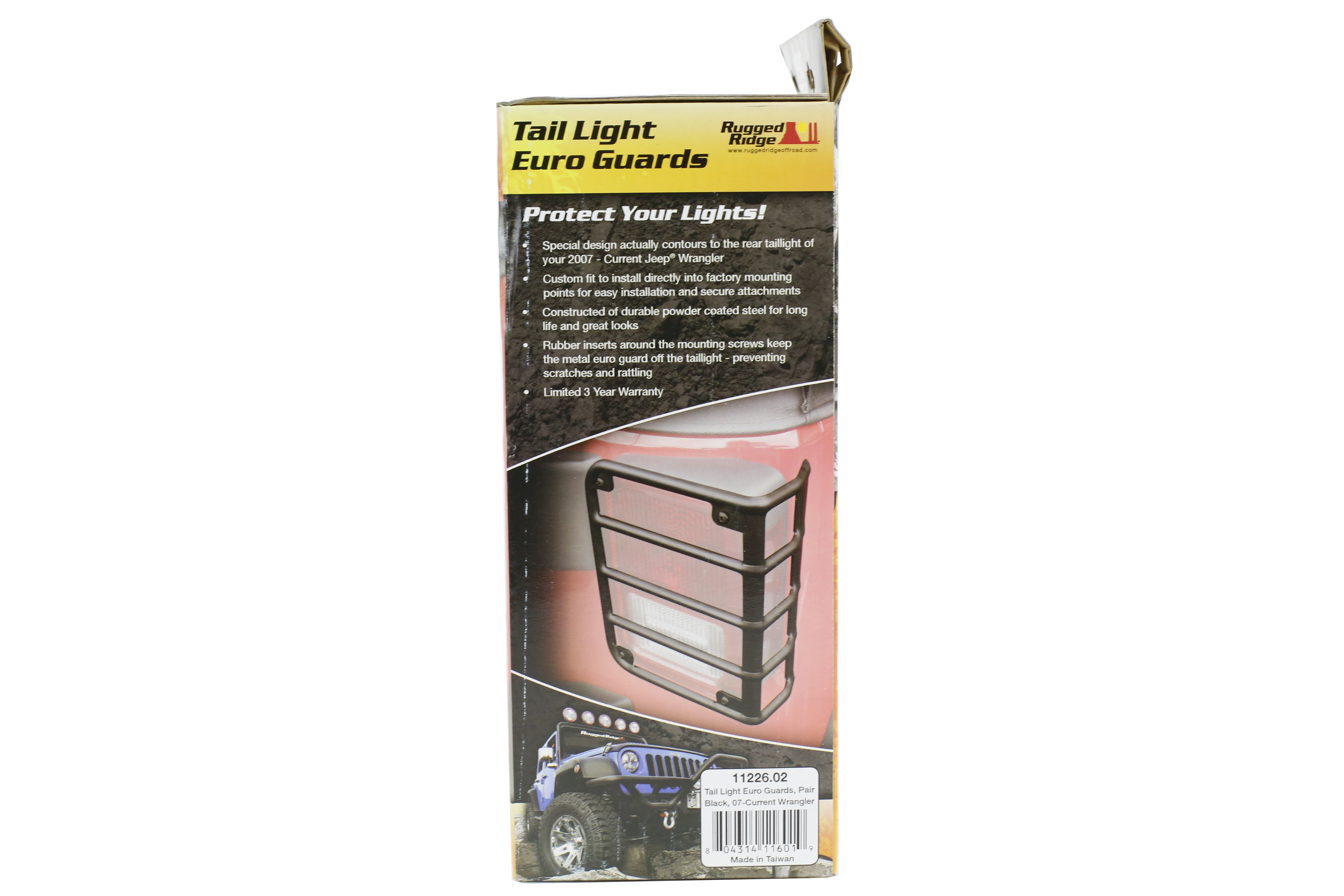 Rugged Ridge Euro Tail Light Guards - JK