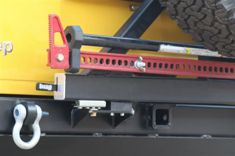 Rock Hard 4x4 Patriot Series Rear Bumper w/ Tire Carrier - XJ