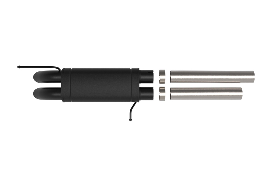 aFe POWER ROCK BASHER 3in Cat-Back Exhaust System - JL 392