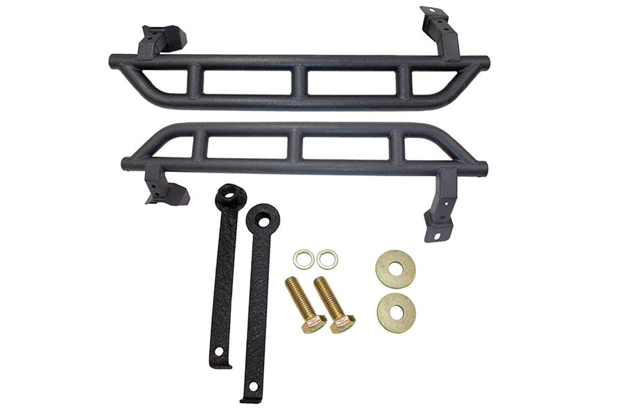 Fishbone Offroad Rocker Guards - Black - JL 2Dr 