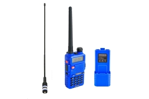 Rugged Radios RH5R, Ducky Antenna And Extended Battery Pack Kit