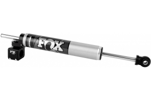 Fox 2.0 TS Steering Stabilizer, Stock & 1 3/8in Tie Rod Clamp - JK