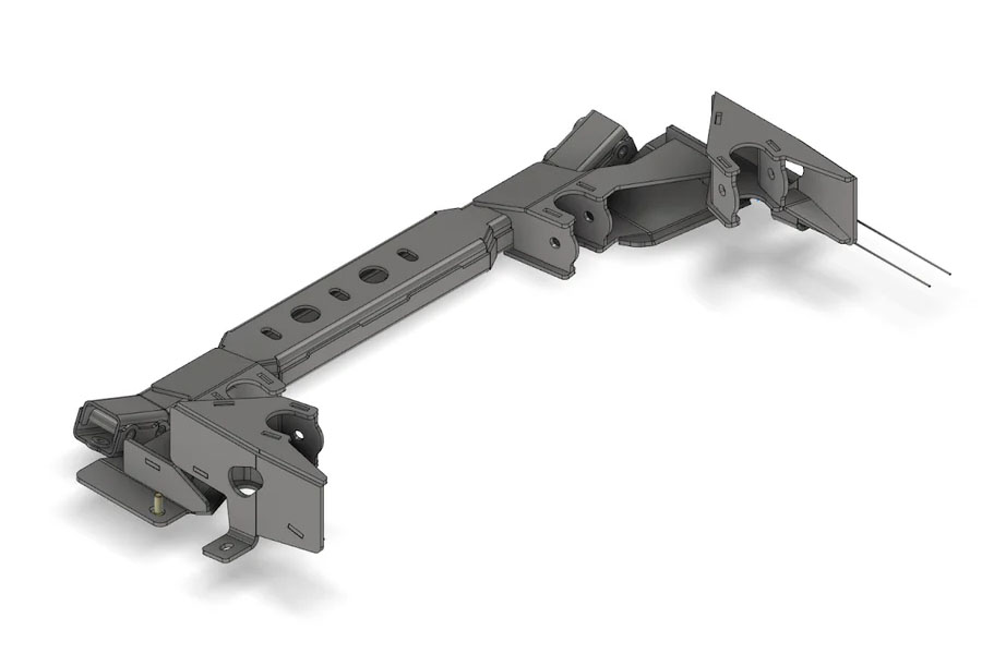 Motobilt Front 3/4 Link Brackets - 2021.5+ JT 3.6L