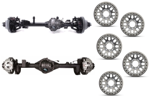 Dana Front and Rear Ultimate 60 Axle Set w/ Beadlock Wheels Package - JT/JL