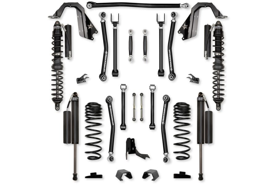 Rock Krawler 3in Adventure-X No-Limits, Mid-Arm System, Coilover System - JT Rubicon