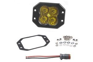 Diode Dynamics SS3 Sport Flush Mount LED Pod - Yellow Driving