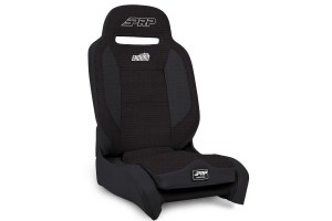 PRP Enduro Elite Reclining Seat, Driver Side All Black  Tweed