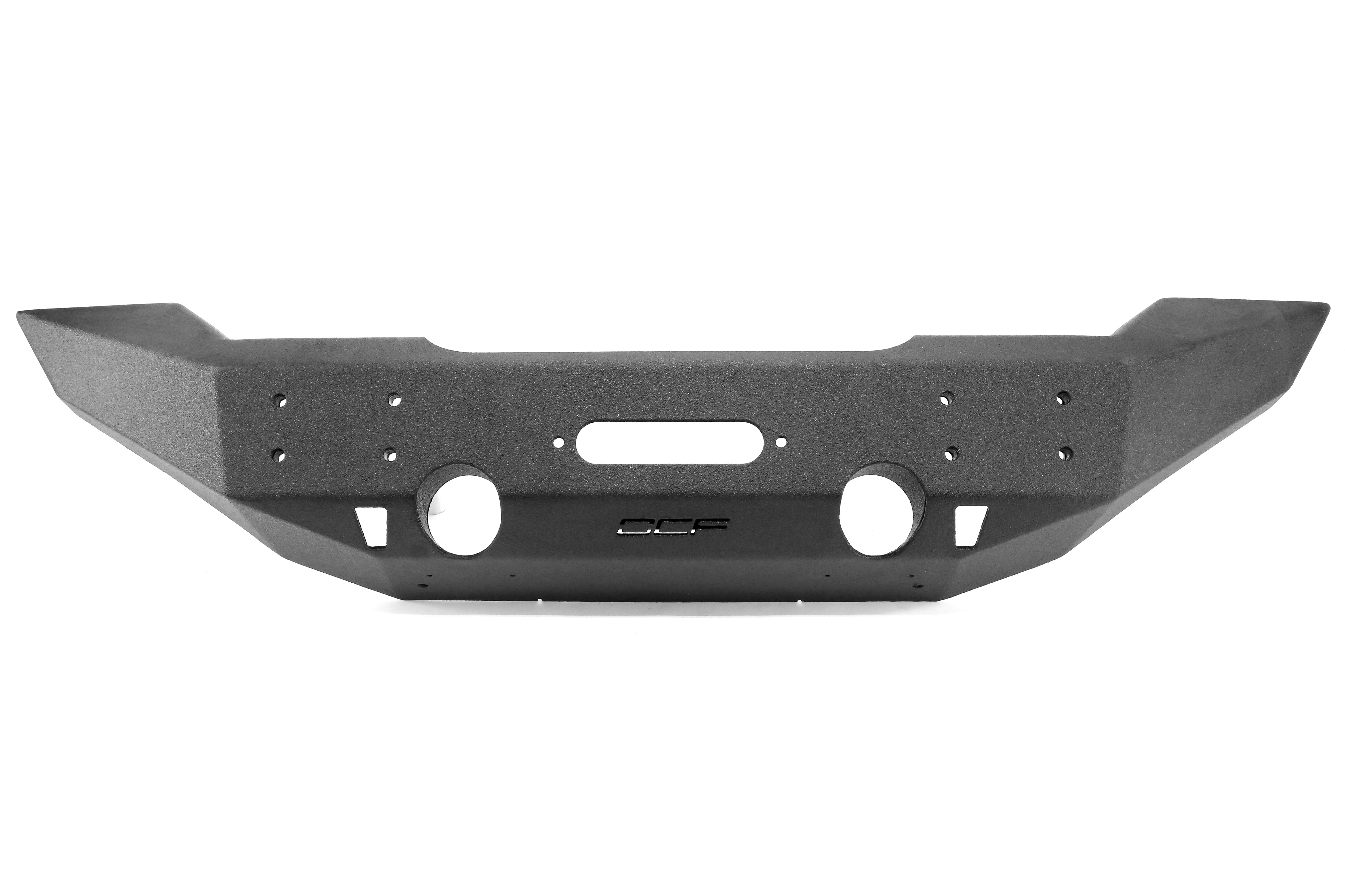 MBRP Front Full Width Winch Bumper Line-X Coated - JK