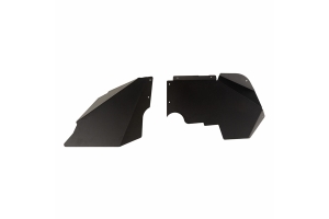 Rugged Ridge Fender Liners - Front, Black - JK