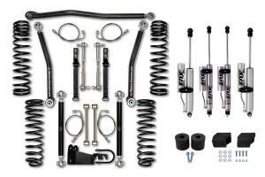 Rock Krawler 3.5in Max Travel Lift Kit, W/ Shock Options - JK 4DR