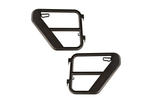 Rugged Ridge Rear Tube Doors,Textured Black  - JL 4dr / JT