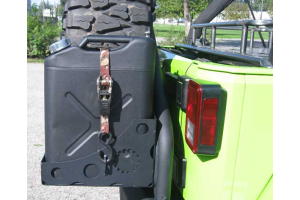 Ace Engineering Jerry Can Holder Black - JK/TJ