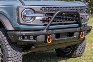 Rough Country Safari Bar Kit OE Modular Steel Bumper 3in OSRAM Angle Wide Series    - Bronco 2021+