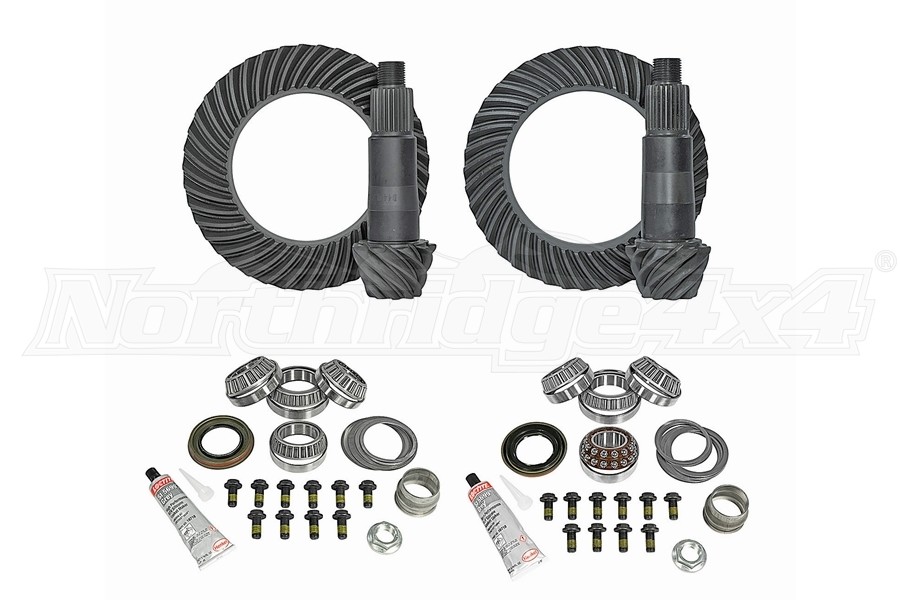 最新入荷 Yukon Complete D44 Front and Rear Ring and Pinion Kit 488 チーク