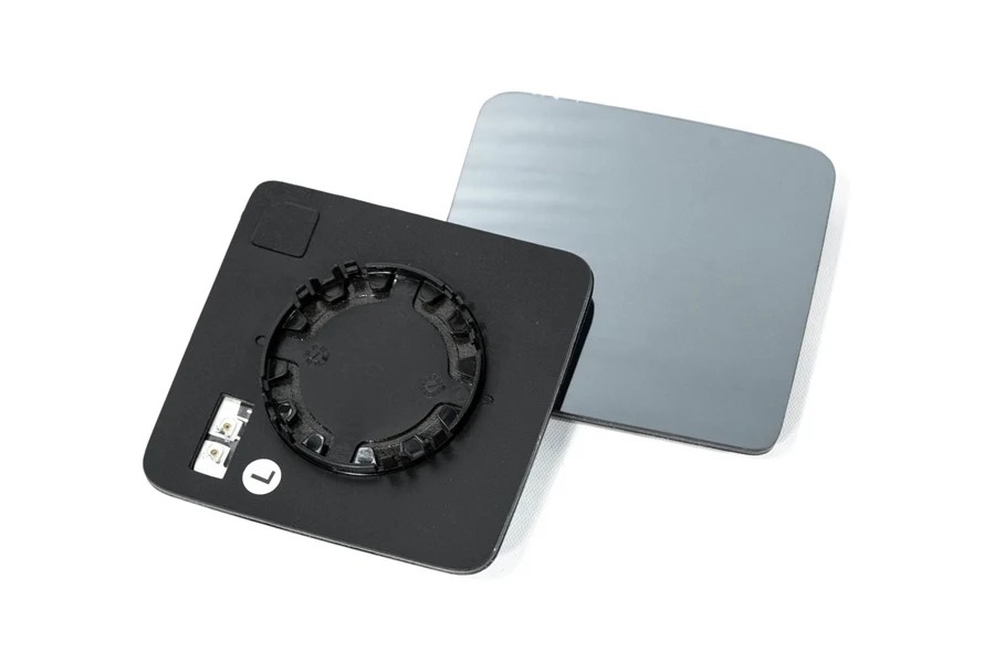 Outside Line Motoring Convex Mirrors w/ Defrosters - Chrome - JL