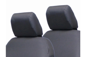 Bartact Rear Bench Headrest Cover, Pair - Graphite - JL 2Dr