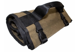 Overland Vehicle Systems Rolled Tools Bag, Waxed Canvas