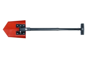 DMOS Compact Delta Shovel Steel - Powder Coat Red