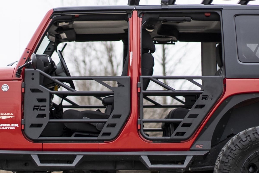 Rough Country Front and Rear Steel Tube Doors  - JK 4Dr