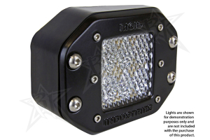 Rigid Industries D-Series Angled Flush Mount (Left / Right)