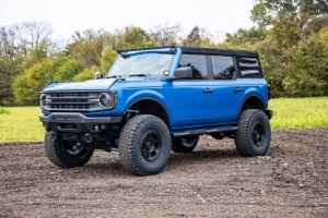 Rough Country Oval Nerf Step Bars - Bronco 4dr 2021+