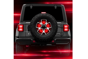 XK Glow 5th Wheel Light w/ Brake Reverse and Turn Signal Lights - JL/JK/TJ