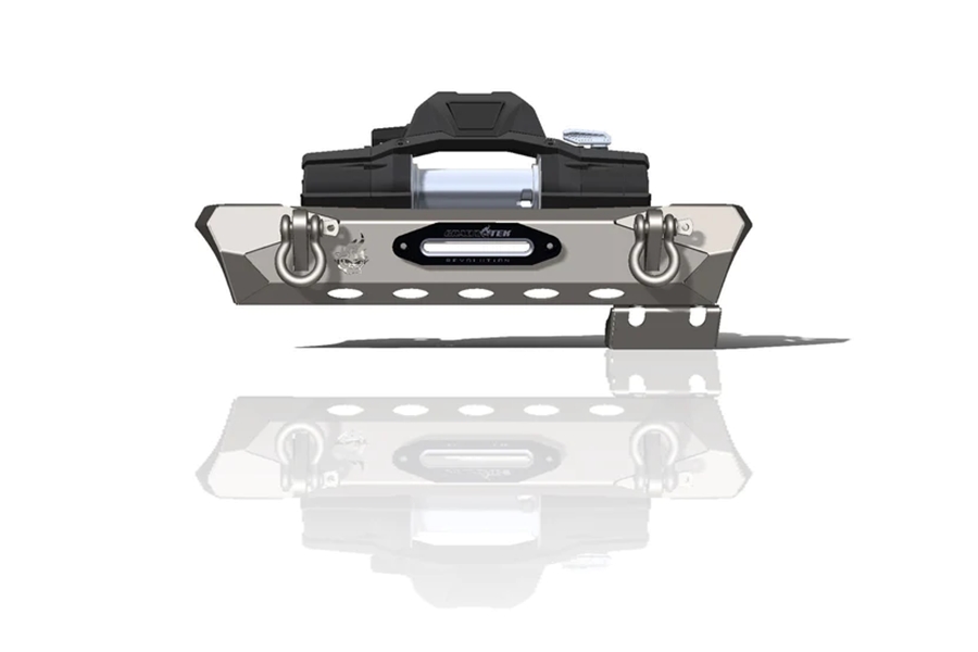 Crawltek Pyro Stubby Front Bumper - Black - TJ/LJ/YJ/CJ