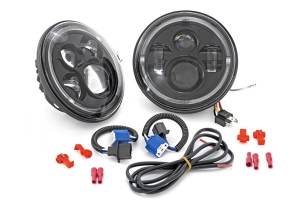 Rough Country 7in DRL Halo LED Headlights   - TJ