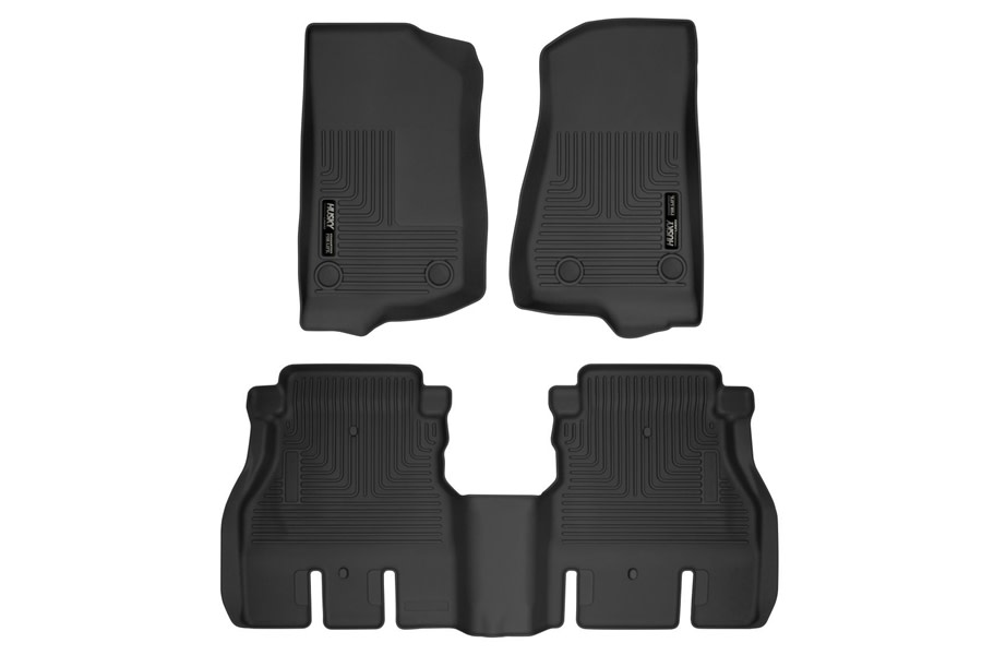 Husky Liners X-Act Front and Rear Contour Floor Liners - JL 4Dr