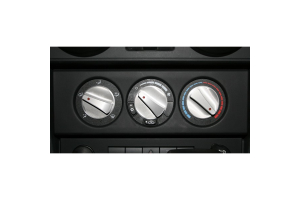 Rugged Ridge Climate Control Knob Set Red  - JK 2007-10