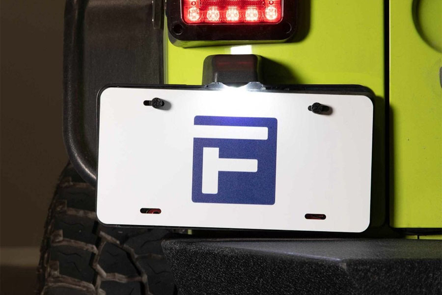 Form Lighting LED License Plate Light, Single - 2009+ JK