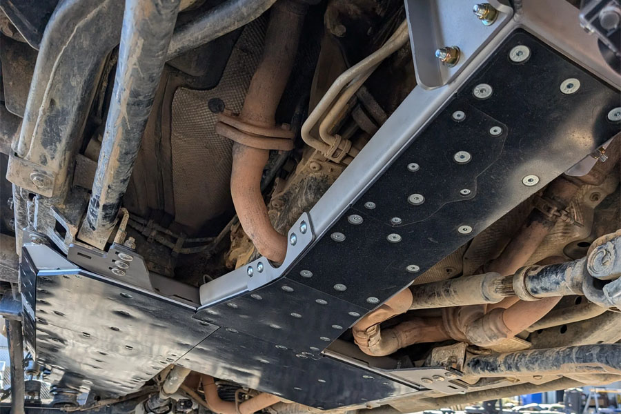 Next Venture Motorsports 7000-Series Aluminum Belly Skid, Non E-Torque - 2018 JL 4DR 3.6L