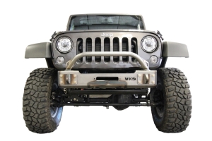 VKS Fab The Shield Front Bumper Winch Hoop - Bare - JK