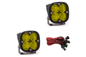 Baja Designs Squadron Pro Amber Wide Cornering LED Light, Pair