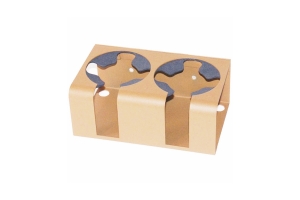 Tuffy Security Standard Size Double Drink Holder - Camel