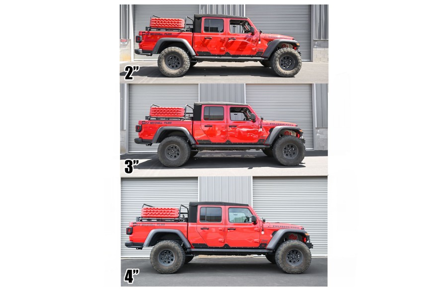 Synergy Rear Coil Springs - 4IN Lift  - JT