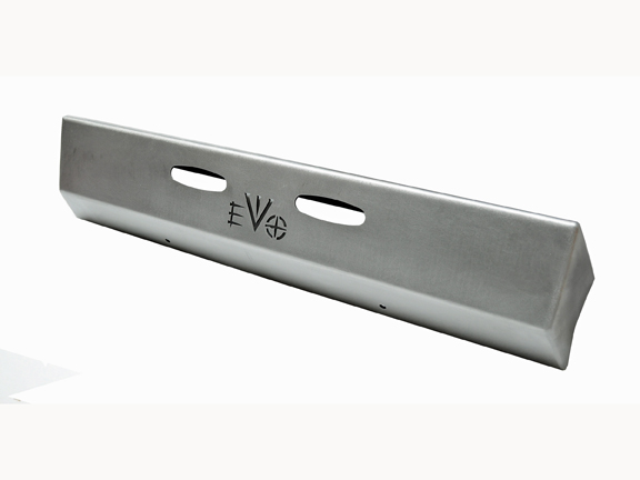 EVO Manufacturing Pro Series Front Bumper Skid Silver - JK