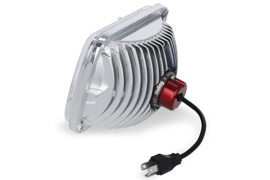 Holley Retrobright LED Forward Facing Headlight, Modern White - Single - YJ/XJ