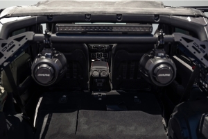 DV8 Offroad Rear Speaker and Light Bar Mount - JL 4Dr