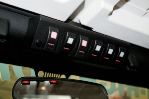 sPOD SourceLT w/Red LED Switch Panel - JK