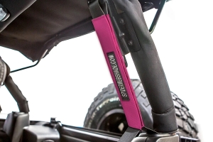 SpiderWebShade Seatbelt Silencers - Pink - JK 4Dr