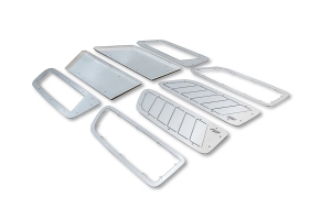 Motobilt Hood Vent Kit - Bare - JT/JL Rubicon