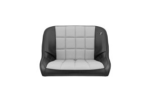 Corbeau Baja Bench 36in Black Vinyl / Cloth - YJ