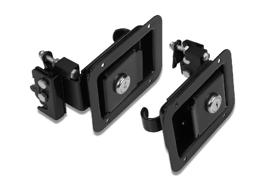 Bestop Door Handle Latches - Black, Set of 2