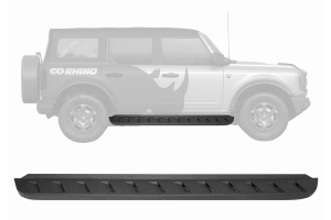 Go Rhino RB10 Running Boards Kit - Black - Bronco 4dr 2021+