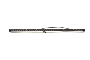 Race Sport Lighting 38in 5w LoPro Ultra Slim LED Light Bar with Amber Marker and Running Light Function 180w - Includes Rocker Switch Harness