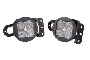 Diode Dynamics SS3 Sport Type MS Fog Light Kit, ABL White - SAE Fog - JT/JL Sport
